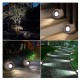 Lampa solara LED decorativa pentru gradina Flippy, imitatie piatra, lumina puternica 4 LED-uri, 12 x 15 cm, material ABS, baterie Ni-MH, 600 mAh, panou solar 2V, lumina alb rece, gri