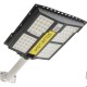 Lampa solara stradala Flippy, cu telecomanda, senzor de miscare si lumina, suport prindere, 280 LED-uri, IP65, ABS, 12AH, 500W, temperatura culoare 6500K, 44.5x37.7x6.6 cm, autonomie 10-12 ore, negru