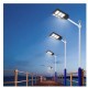 Lampa solara stradala Flippy, cu telecomanda, senzor de miscare si lumina, suport prindere, 480 LED-uri, IP65, ABS, 15AH, 300W, temperatura culoare 6500K, 44.6x34.8x7.2 cm, autonomie 10-12 ore, negru