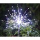 Lampa solara sub forma de artificii, 120 LED-uri, alb rece, Flippy