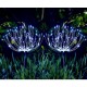 Lampa solara sub forma de artificii, 90 LED-uri, alb rece, Flippy