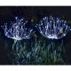 Lampa solara sub forma de artificii, 90 LED-uri, alb rece, Flippy