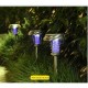 Lampa solara tip torta Flippy, anti-insecte, tantari, UV, LED, 1.2V, IP65, 1 LED, material ABS, 48 x 14 cm, gri