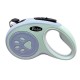 Lesa Automata Retractabila, Flippy, pentru Caini, 5 m, 20 kg, ABS, Verde/Bleu, 8x12x4 cm