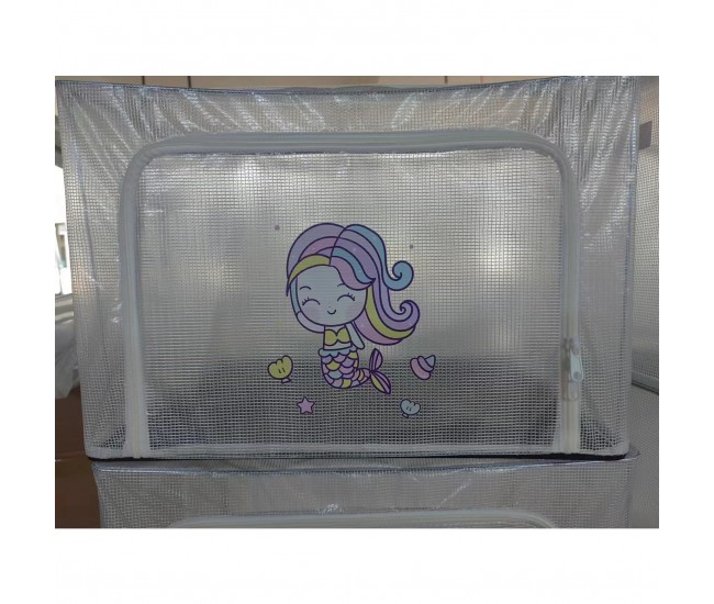 Little Girl-New Storage Box- 66L- 50*40*33