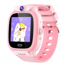 Ceas Smartwatch Flippy, Pentru Copii, Model Y36, cu Functie Telefon, 4G, Localizare LBS, Istoric Traseu, Monitorizare Spion, Apel Video, Rezistent la Apa, Roz