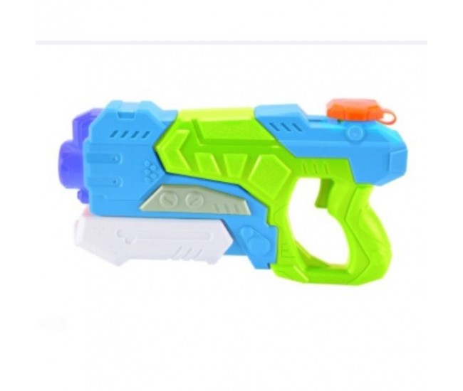 Pistol cu Apa pentru Copii, Rezervor, Pentru Piscina/Plaja, Flippy, 6ani+,  Verde/Albastru, 550ML