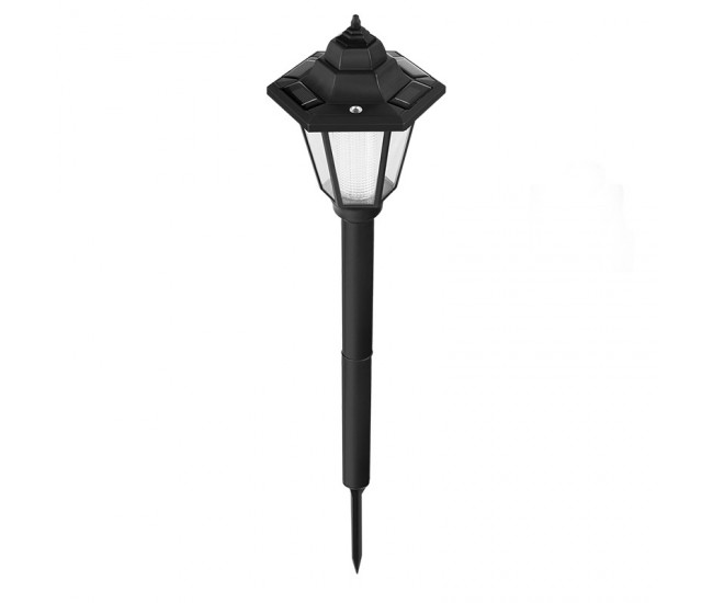 Lampa solara hexagonala de gradina Flippy, Alb Cald