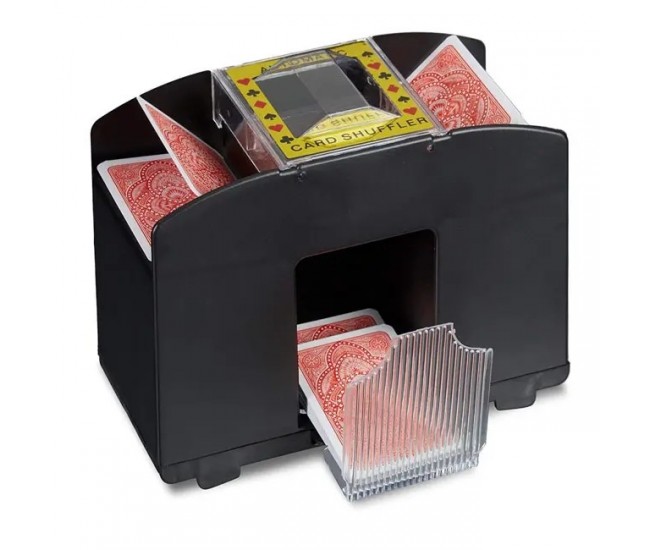 Dispozitiv pentru amestecat carti de joc Flippy, automat, 20.5x10x8.5cm