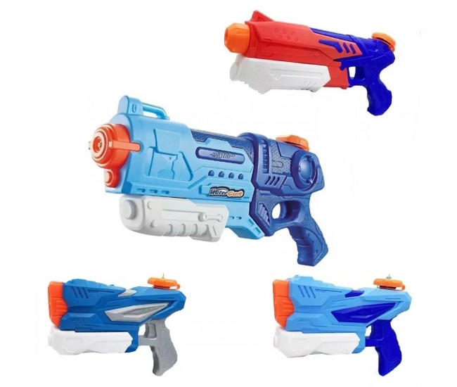 Set 4x Pistol cu Apa pentru Copii, Flippy, 6ani+, Multicolor, 1x 900 ML +  3x 300 ML