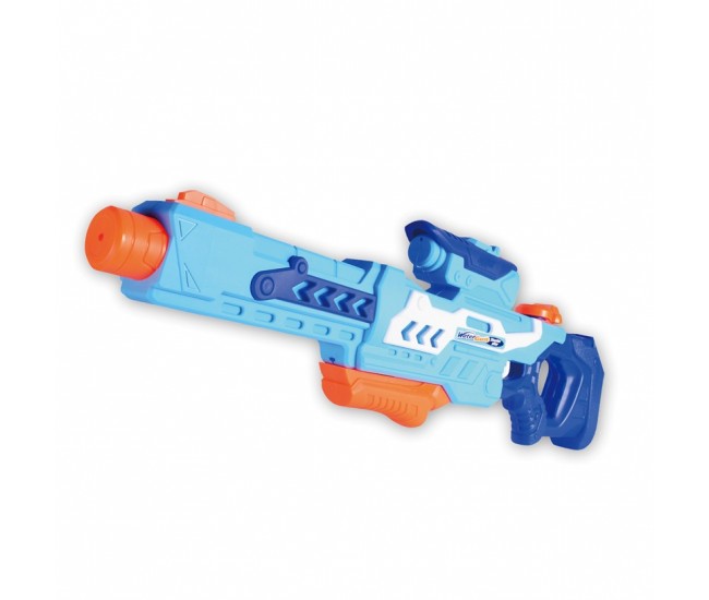 Pistol cu Apa pentru Copii, Rezervor, Pentru Piscina/Plaja, Flippy, 6ani+,  Albastru, 1200ML