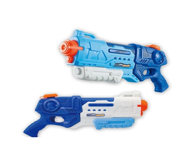 Pistol cu Apa pentru Copii, Rezervor, Pentru Piscina/Plaja, Flippy, 6ani+,  Albastru, 990ML