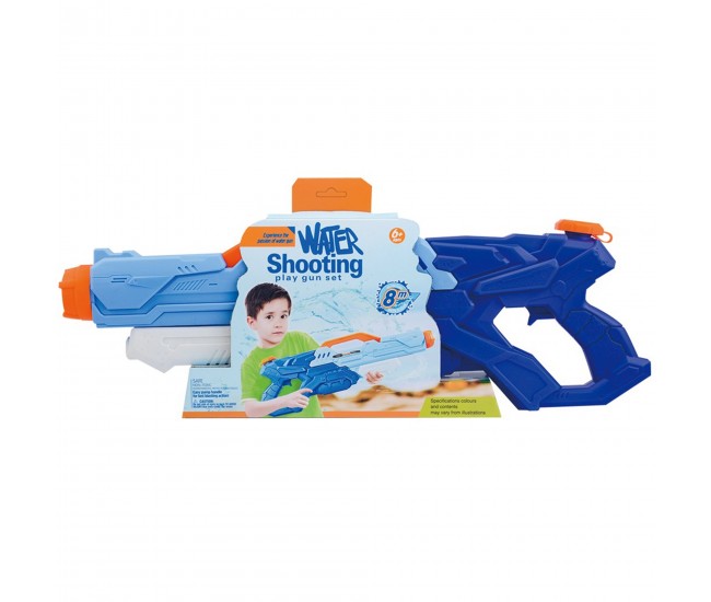 Pistol cu Apa pentru Copii, Rezervor, Pentru Piscina/Plaja, Flippy, 6ani+, Albastru, 1500ML