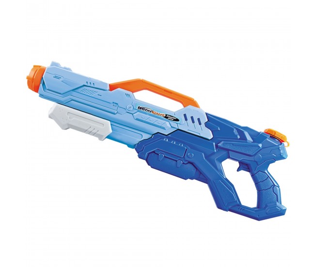 Pistol cu Apa pentru Copii, Rezervor, Pentru Piscina/Plaja, Flippy, 6ani+, Albastru, 1500ML