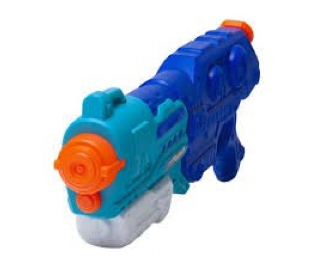 Pistol cu Apa pentru Copii, Rezervor de 1500 ml, Maner de transport, Pentru Piscina/Plaja, Flippy, 3 ani+, Bleumarin, Lungime 44 cm