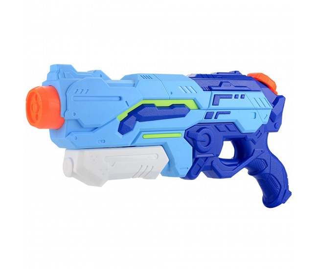 Pistol cu Apa pentru Copii, Rezervor, Pentru Piscina/Plaja, Flippy, 6ani+, Albastru, 1200ML