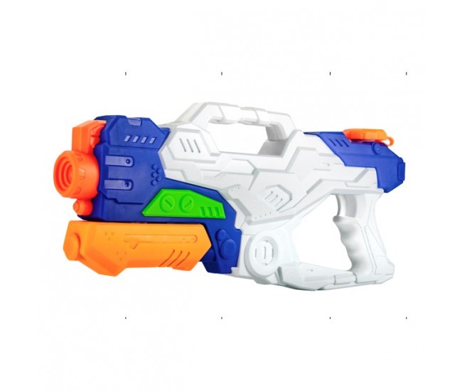 Pistol cu Apa pentru Copii, Rezervor, Pentru Piscina/Plaja, Flippy, 6ani+,  3 duze, Multicolor, 1000ML