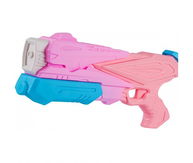 Pistol cu Apa pentru Copii, Rezervor, Pentru Piscina/Plaja, Flippy, 6ani+,  3 duze, Roz, 500ML