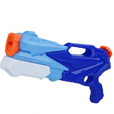 Pistol cu Apa pentru Copii, Rezervor, Pentru Piscina/Plaja, Flippy, 6ani+,  3 duze, Albastru, 770ML