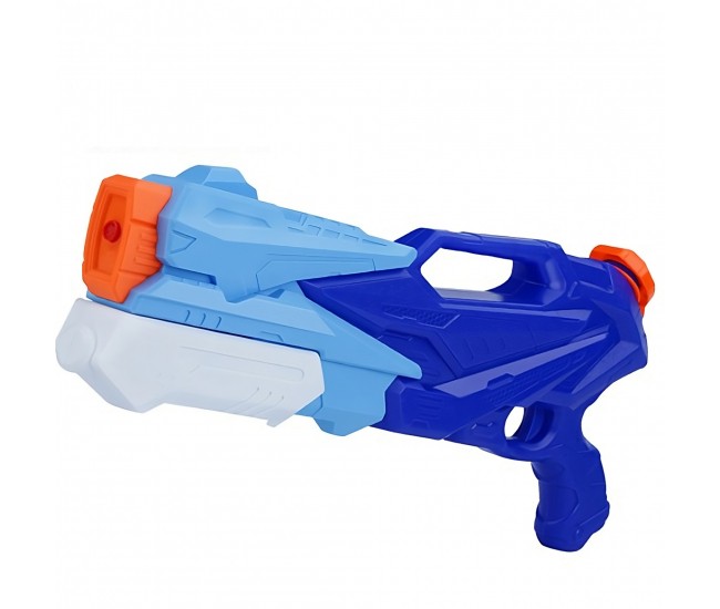 Pistol cu Apa pentru Copii, Rezervor, Pentru Piscina/Plaja, Flippy, 6ani+,  3 duze, Albastru, 770ML