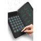 Calculator de Mana Reincarcabil cu Tabla de Scris, Flippy, Calculator Portabil, Ecran LCD, Afisaj cu 12 Cifre, Ecran de 15 cm, Culoare Negru