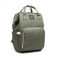 Rucsac Multifunctional pentru Mamici, Flippy, din Panza Oxford, Compartimentare Multipla, Impermeabil, 43 x 18 x 26 cm, Verde Army