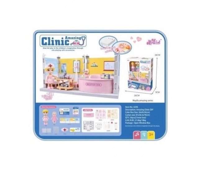 Set cabinet medical cu instrumente, Jucarii pentru copii, Flippy