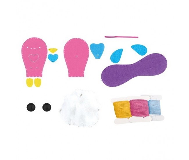 Set creatie perna pentru copii Model 2, Dream Kids, Pasare