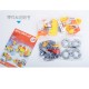 Set pentru construit masini, Flippy, Educativ si creativ, 148 piese