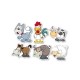 Set puzzle 6 animale, Flippy, animalele de la ferma