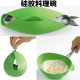 Silicone steamed fish bowl-Specification: green