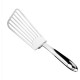 Spatula flexibila Flippy, Fish Turner, din otel, durabila, cu margini subtiri pentru taiere, pentru carne, oua, peste, multifunctionala, argintiu