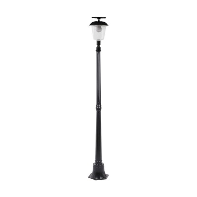 Lampa solara de tip stalp pentru gradina, Flippy, Alb Cald