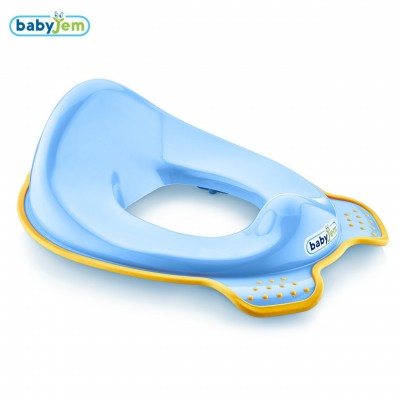 Adaptor colac wc copii babyjem (culoare: bleu/galben)