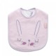 Baveta din bumbac babyjem cute animals (culoare: bleu)