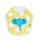 Baveta din bumbac babyjem dots (culoare: bleu)