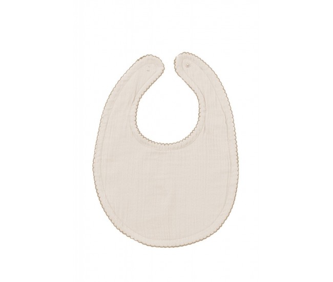 Baveta din muselina, babyjem, 23x32 cm (culoare: gri)