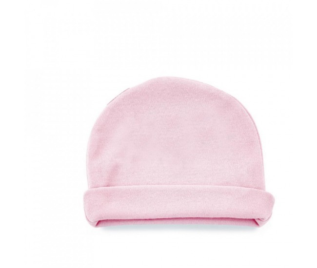 Caciulita pentru nou nascut babyjem baby hat (culoare: roz)