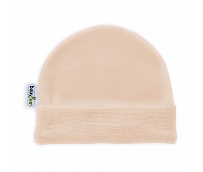 Caciulita pentru nou nascut babyjem baby hat (culoare: somon)