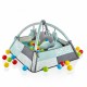 Centru de joaca cu bile babyjem toy ball play mat (culoare: verde)