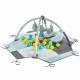 Centru de joaca cu bile babyjem toy ball play mat (culoare: verde)