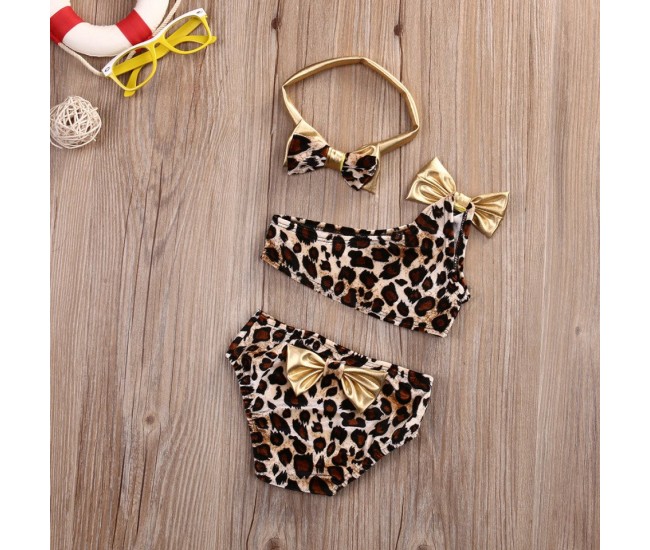 Costum baie leopard drool (marime: 60)