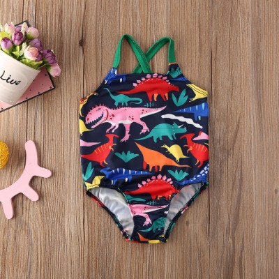 Costum de baie dinozauri colorati drool (marime: 70)