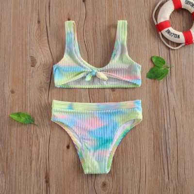 Costum de baie multicolor din 2 piese drool (marime: 160)