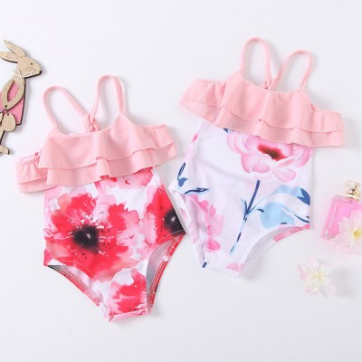 Costum de baie trandafir drool (culoare: alb, marime: 90)