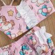 Costum de baie unicorni din 2 piese drool (marime: 120)