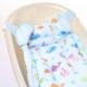 Hamac din spuma pentru cadita babyjem ocean baby (culoare: bleu)