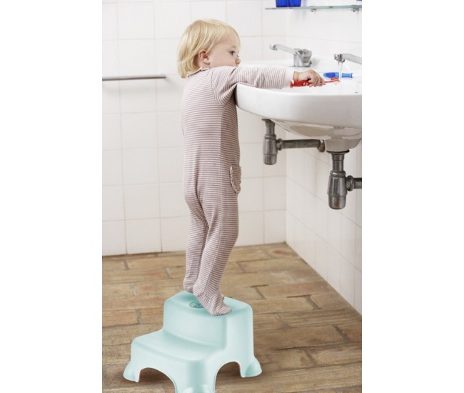 Inaltator cu doua trepte step stool babyjem (culoare: roz)