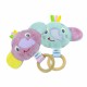 Jucarie pentru bebelusi babyjem elephant toy (culoare: roz)