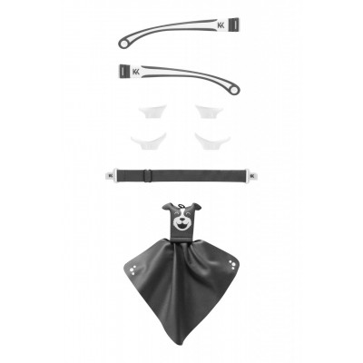 Kit accesorii pentru ochelari de soare mokki click&change, negru